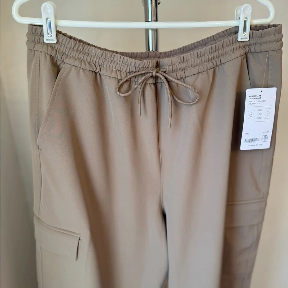 SOLD Athleta Beige Cargo Promenade Pant - Picture 4 of 8